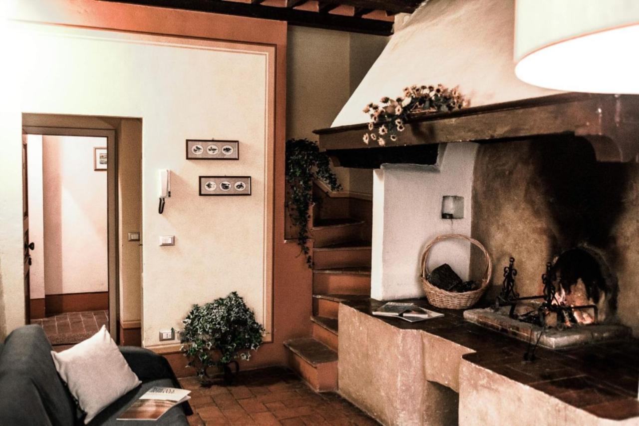 Fattoria Guicciardini Apartment San Gimignano Bagian luar foto